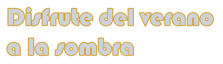 Disfrute Del Verano Toldos Martinez Blanquer